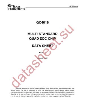 GC4016-PB datasheet  